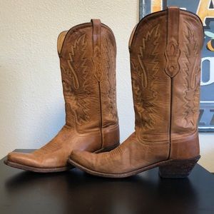 Old west cowgirl boots